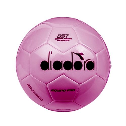 Diadora Equipo Soft Pink Soccer Størrelse 3
